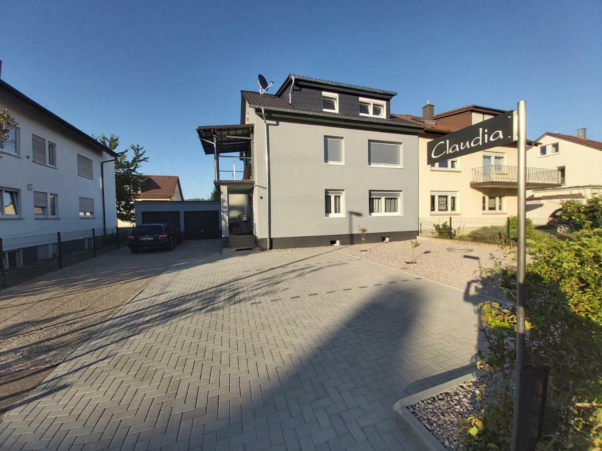 Apartment Claudia Sinsheim Eksteriør bilde